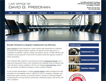 Tablet Screenshot of dfreedman.net